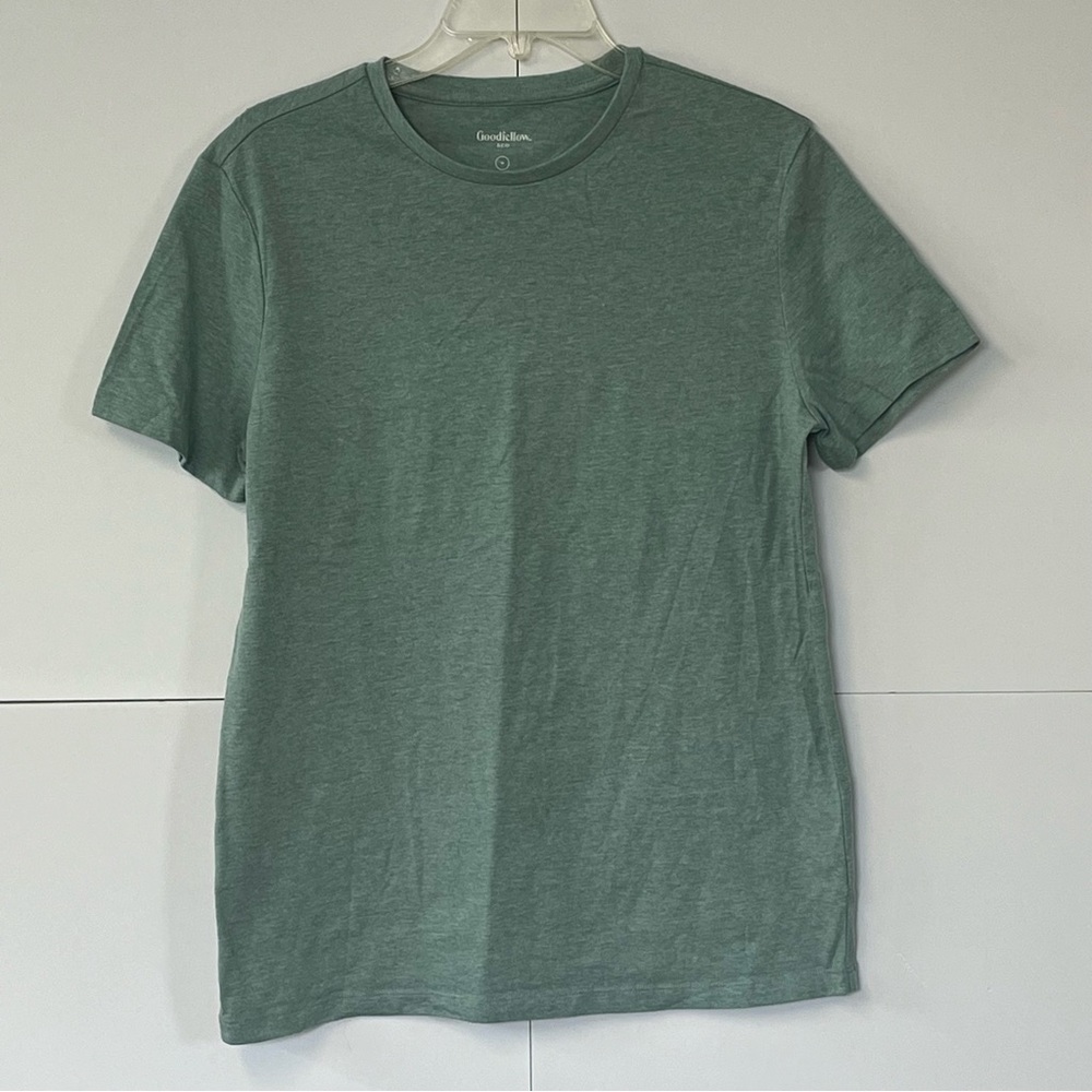 Men’s Goodfellow & Co Light Green Lyndale Tee T-Shirt Short Sleeve. Size Medium. - Picture 5 of 9